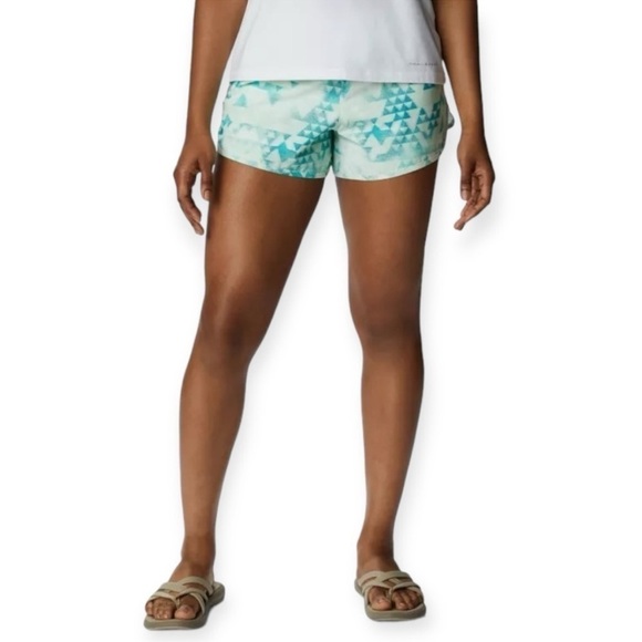 ✨EUC! Columbia Bogata Bay Printed Board Shorts, size M. - Picture 8 of 10